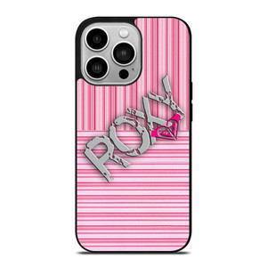 ROXY PINK STRIPE EMBLEM iPhone 14 Pro Case Cover ROXY PINK STRIPE EMBLEM iPhone 14 Pro Case Cover