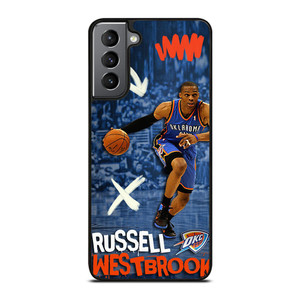 RUSSELL WESTBROOK OKC OKLAHOMA CITY THUNDER Samsung Galaxy S21 Plus Case Cover RUSSELL WESTBROOK OKC OKLAHOMA CITY THUNDER Samsung Galaxy S21 Plus Case Cover