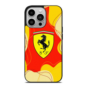 SCUDERIA FERRARI AESTHETIC LOGO iPhone 14 Pro Case Cover SCUDERIA FERRARI AESTHETIC LOGO iPhone 14 Pro Case Cover