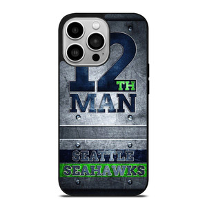 SEATTLE SEAHAWKS 12 MAN iPhone 14 Pro Case Cover SEATTLE SEAHAWKS 12 MAN iPhone 14 Pro Case Cover