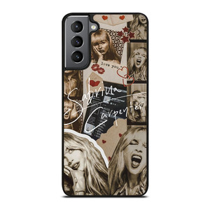 SABRINA CARPENTER BROWN COLLAGE Samsung Galaxy S21 Plus Case Cover SABRINA CARPENTER BROWN COLLAGE Samsung Galaxy S21 Plus Case Cover