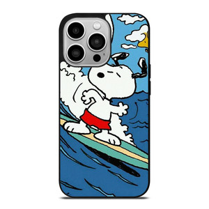 SNOOPY THE PEANUTS SURFING CARTOON iPhone 14 Pro Case Cover SNOOPY THE PEANUTS SURFING CARTOON iPhone 14 Pro Case Cover