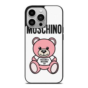 THIS IS NOT MOSCHINO TOY BEAR PINK iPhone 14 Pro Case Cover THIS IS NOT MOSCHINO TOY BEAR PINK iPhone 14 Pro Case Cover