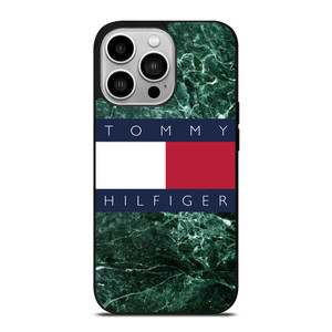 TOMMY HILFIGER GREEN MARBLE iPhone 14 Pro Case Cover TOMMY HILFIGER GREEN MARBLE iPhone 14 Pro Case Cover