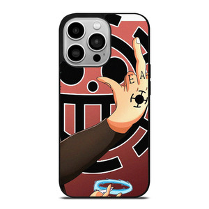 TRAFALGAR LAW ONE PIECE SYMBOL iPhone 14 Pro Case Cover