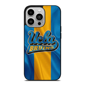 UCLA BRUINS WOOD FLAG iPhone 14 Pro Case Cover