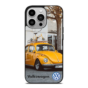 VOLKSWAGEN BEETLE YELLOW iPhone 14 Pro Case Cover