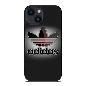 ADIDAS TREFOIL BLACK LOGO iPhone 14 Plus Case Cover