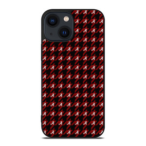 ALABAMA CRIMSON LOGO PATTERN iPhone 14 Plus Case Cover