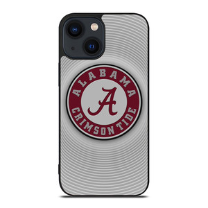 ALABAMA CRIMSON TIDE CIRCLE TEXTURE iPhone 14 Plus Case Cover