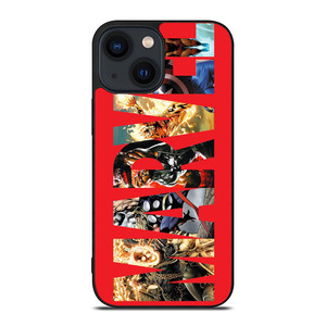 ALL MARVEL SUPERHERO LOGO iPhone 14 Plus Case Cover ALL MARVEL SUPERHERO LOGO iPhone 14 Plus Case Cover