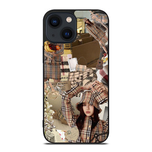 BURBERRY DANIELLE NEWJEANS iPhone 14 Plus Case Cover BURBERRY DANIELLE NEWJEANS iPhone 14 Plus Case Cover