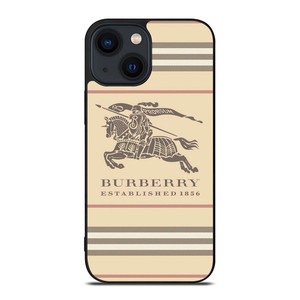 BURBERRY LONDON SYMBOL iPhone 14 Plus Case Cover BURBERRY LONDON SYMBOL iPhone 14 Plus Case Cover