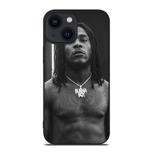BURNA BOY RAPPER BLACK WHITE iPhone 14 Plus Case Cover
