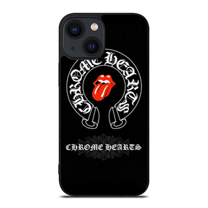 CHROME HEARTS ROLLING STONES SYMBOL iPhone 14 Plus Case Cover CHROME HEARTS ROLLING STONES SYMBOL iPhone 14 Plus Case Cover
