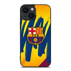 FC BARCELONA BRUSHED LOGO iPhone 14 Plus Case Cover FC BARCELONA BRUSHED LOGO iPhone 14 Plus Case Cover