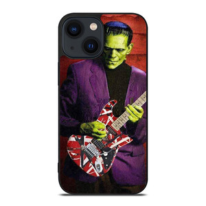 FRANKENSTEIN EDDIE VAN HALEN GUITAR iPhone 14 Plus Case Cover FRANKENSTEIN EDDIE VAN HALEN GUITAR iPhone 14 Plus Case Cover