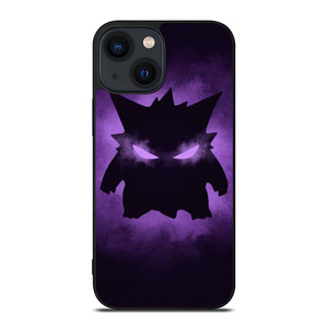 GENGAR SILHOUETTE POKEMON ANIME iPhone 14 Plus Case Cover GENGAR SILHOUETTE POKEMON ANIME iPhone 14 Plus Case Cover
