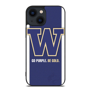 GO PURPLE WASHINGTON HUSKIES FOOTBALL iPhone 14 Plus Case Cover GO PURPLE WASHINGTON HUSKIES FOOTBALL iPhone 14 Plus Case Cover
