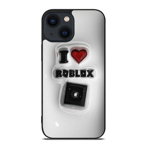 I LOVE ROBLOX 3D ART iPhone 14 Plus Case Cover I LOVE ROBLOX 3D ART iPhone 14 Plus Case Cover