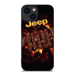JEEP BURNING LOGO iPhone 14 Plus Case Cover JEEP BURNING LOGO iPhone 14 Plus Case Cover