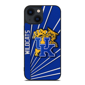 KENTUCKY WILDCATS FOOTBALL LOGO CARBON iPhone 14 Plus Case Cover