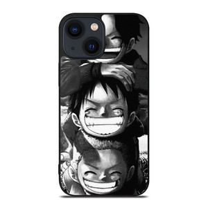 KID LUFFY ACE SABO ONE PIECE iPhone 14 Plus Case Cover KID LUFFY ACE SABO ONE PIECE iPhone 14 Plus Case Cover