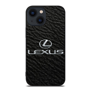 LEXUS LEATHER LOGO EMBLEM iPhone 14 Plus Case Cover