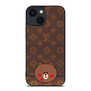 LOUIS VUITTON KISSED TEDDY BEAR iPhone 14 Plus Case Cover
