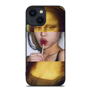 MONA LISA CANDY DOPE iPhone 14 Plus Case Cover MONA LISA CANDY DOPE iPhone 14 Plus Case Cover