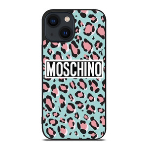 MOSCHINO LEOPARD SKIN iPhone 14 Plus Case Cover MOSCHINO LEOPARD SKIN iPhone 14 Plus Case Cover