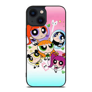 NEW JEANS KPOP X POWERPUFF GIRLS CARTOON iPhone 14 Plus Case Cover NEW JEANS KPOP X POWERPUFF GIRLS CARTOON iPhone 14 Plus Case Cover