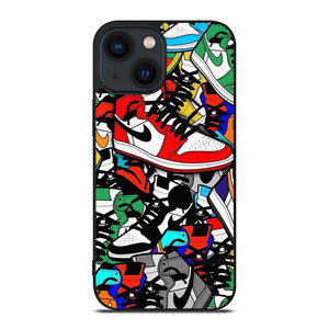 NIKE AIR JORDAN SERIES COLLECTION iPhone 14 Plus Case Cover NIKE AIR JORDAN SERIES COLLECTION iPhone 14 Plus Case Cover
