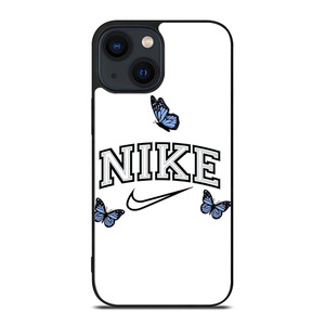 NIKE LOGO CUTE BUTTERFLY iPhone 14 Plus Case Cover