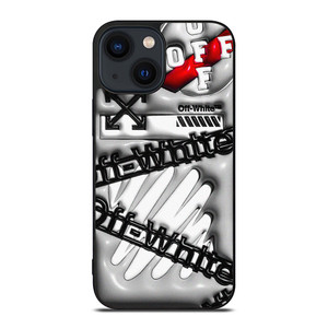 OFF WHITE 3D ART iPhone 14 Plus Case Cover