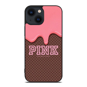 PINK VICTORIA SECRET ICE CREAM iPhone 14 Plus Case Cover PINK VICTORIA SECRET ICE CREAM iPhone 14 Plus Case Cover