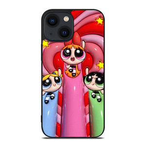 POWERPUFF GIRLS 3D ART CARTOON iPhone 14 Plus Case Cover POWERPUFF GIRLS 3D ART CARTOON iPhone 14 Plus Case Cover