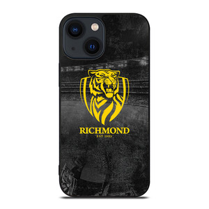 RICHMOND TIGERS SYMBOL BLACK iPhone 14 Plus Case Cover RICHMOND TIGERS SYMBOL BLACK iPhone 14 Plus Case Cover