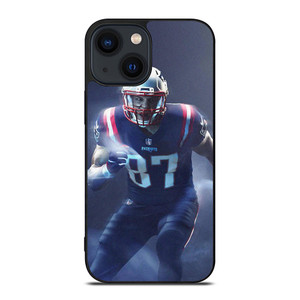 ROB GRONKOWSKI NEW ENGLAND PATRIOTS 87 iPhone 14 Plus Case Cover ROB GRONKOWSKI NEW ENGLAND PATRIOTS 87 iPhone 14 Plus Case Cover