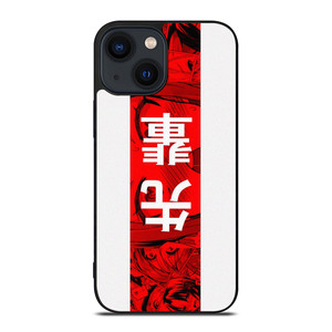 SENPAI JAPAN ANIME STRIPE iPhone 14 Plus Case Cover
