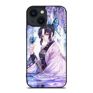SHINOBU KOCHO DEMON SLAYER iPhone 14 Plus Case Cover SHINOBU KOCHO DEMON SLAYER iPhone 14 Plus Case Cover