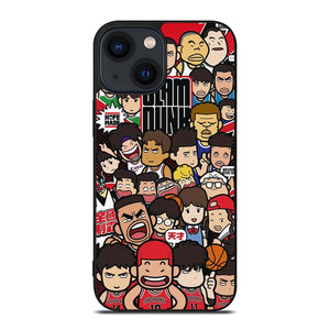 SLAM DUNK CARTOON BASKETBALL iPhone 14 Plus Case Cover