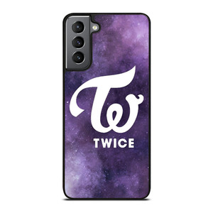 TWICE VIOLET LOGO Samsung Galaxy S21 Plus Case Cover TWICE VIOLET LOGO Samsung Galaxy S21 Plus Case Cover