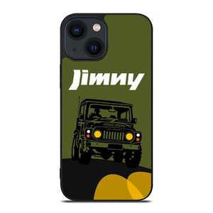 SUZUKI JIMNY ILLUSTRATION LOGO iPhone 14 Plus Case Cover