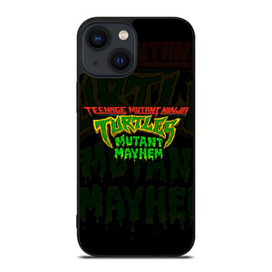 TEENAGE MUTANT NINJA TURTLES MAYHEM LOGO iPhone 14 Plus Case Cover