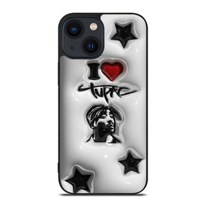 TUPAC SHAKUR RAPPER PLASTIC ART iPhone 14 Plus Case Cover TUPAC SHAKUR RAPPER PLASTIC ART iPhone 14 Plus Case Cover