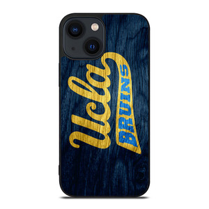 UCLA BRUINS WOOD LOGO iPhone 14 Plus Case Cover