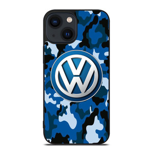 VW VOLKSWAGEN CAMO EMBLEM iPhone 14 Plus Case Cover VW VOLKSWAGEN CAMO EMBLEM iPhone 14 Plus Case Cover