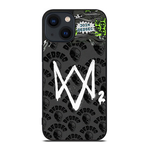 WATCH DOGS 2 GAMES ICON iPhone 14 Plus Case Cover WATCH DOGS 2 GAMES ICON iPhone 14 Plus Case Cover