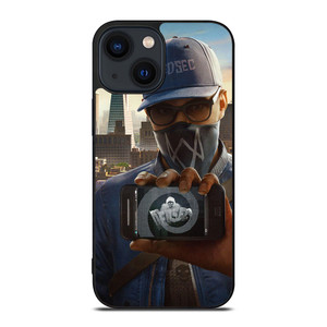 WATCH DOGS 2 MARCUS iPhone 14 Plus Case Cover WATCH DOGS 2 MARCUS iPhone 14 Plus Case Cover